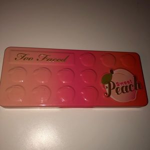 too faced sweet peach eyeshadow palette